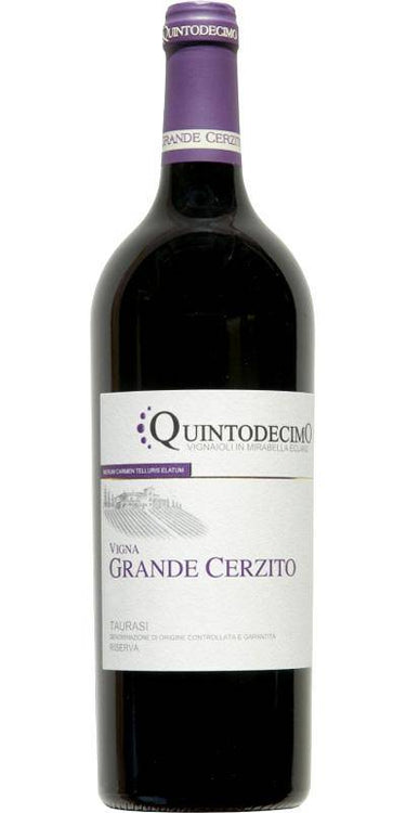VIGNE GRANDE CERZITO 2012 - Taurasi Riserva DOCG - Rosato Vini